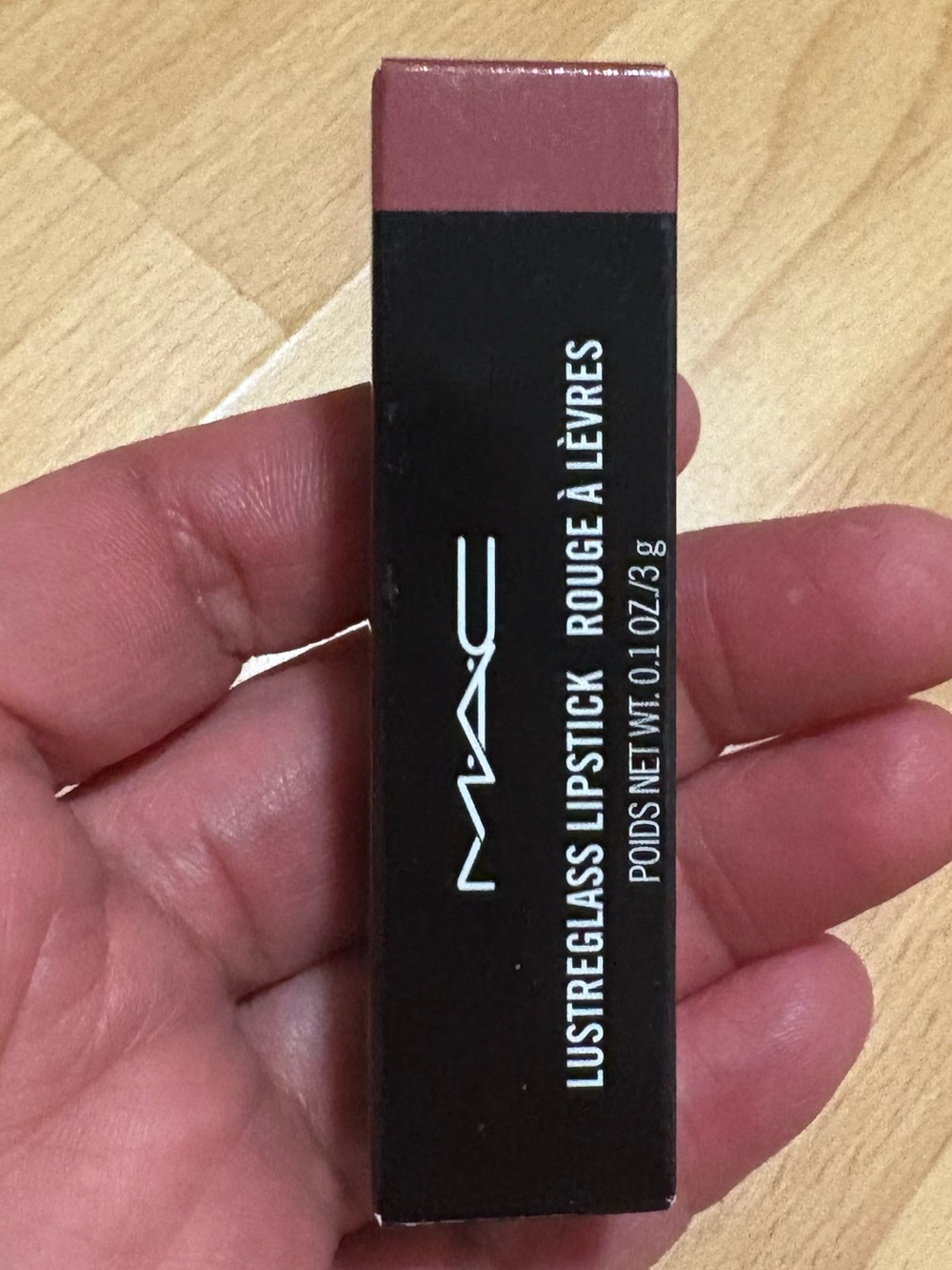 MAC Lustreglass Lipstick in 540 THANKS, IT'S M-A-C! Brand New Never Used.